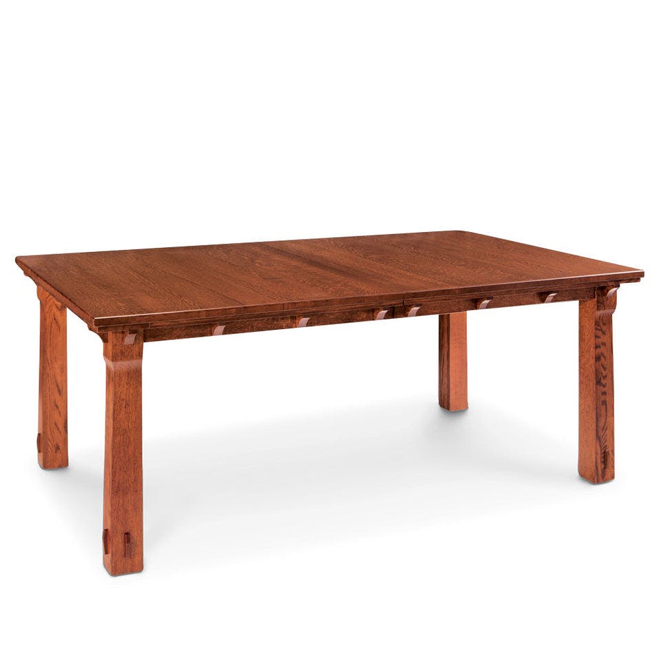 Simply Amish ETMRY-J01H05-2 MaRyan Leg Table w/ Two 12″ Leaves