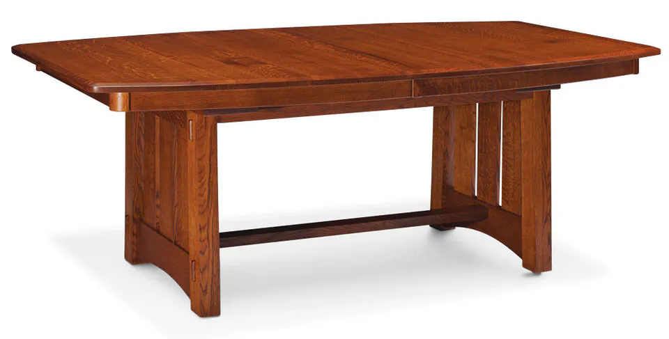Simply Amish MSMC4272-L McCoy Trestle Table w/ Four 12" Leaves Simply Amish MSMC4272-L McCoy Trestle Table w/ Four 12" Leaves