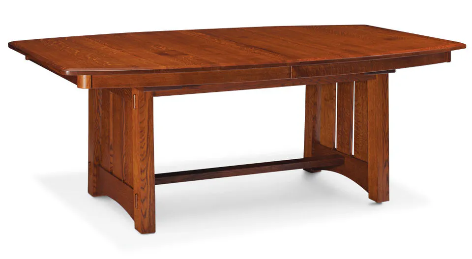 Simply Amish MSMC4272-L McCoy Trestle Table w/ Four 12" Leaves Simply Amish MSMC4272-L McCoy Trestle Table w/ Four 12" Leaves