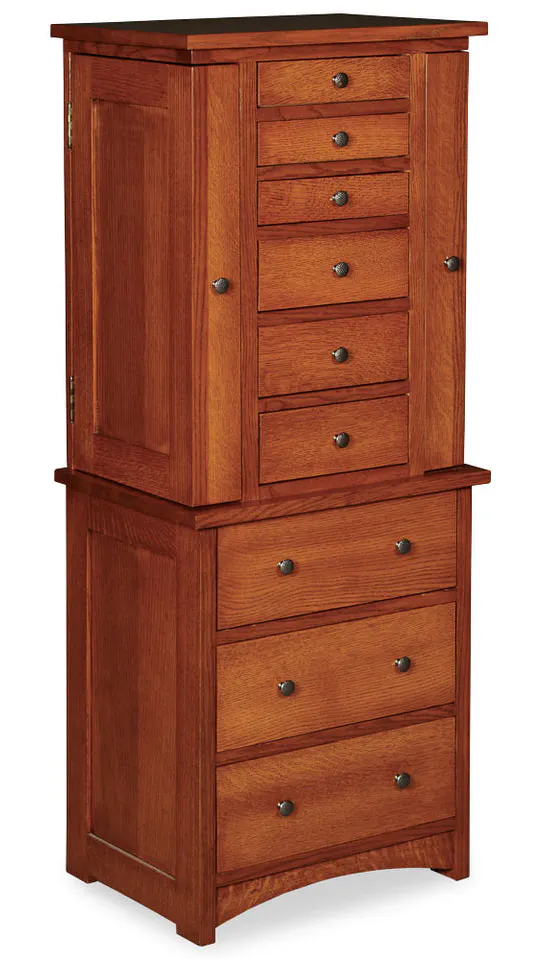 Simply Amish MSPMJA Prairie Mission Jewelry Armoire Simply Amish MSPMJA Prairie Mission Jewelry Armoire