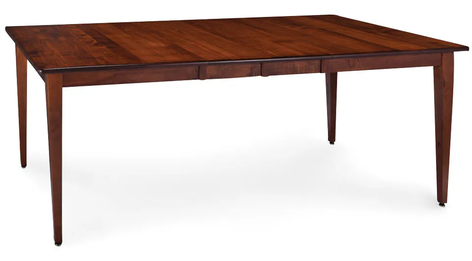 Simply Amish ETSHS-J04A05-2 Shenandoah Leg Table w/ Two 12" Leaves Simply Amish ETSHS-J04A05-2 Shenandoah Leg Table w/ Two 12" Leaves