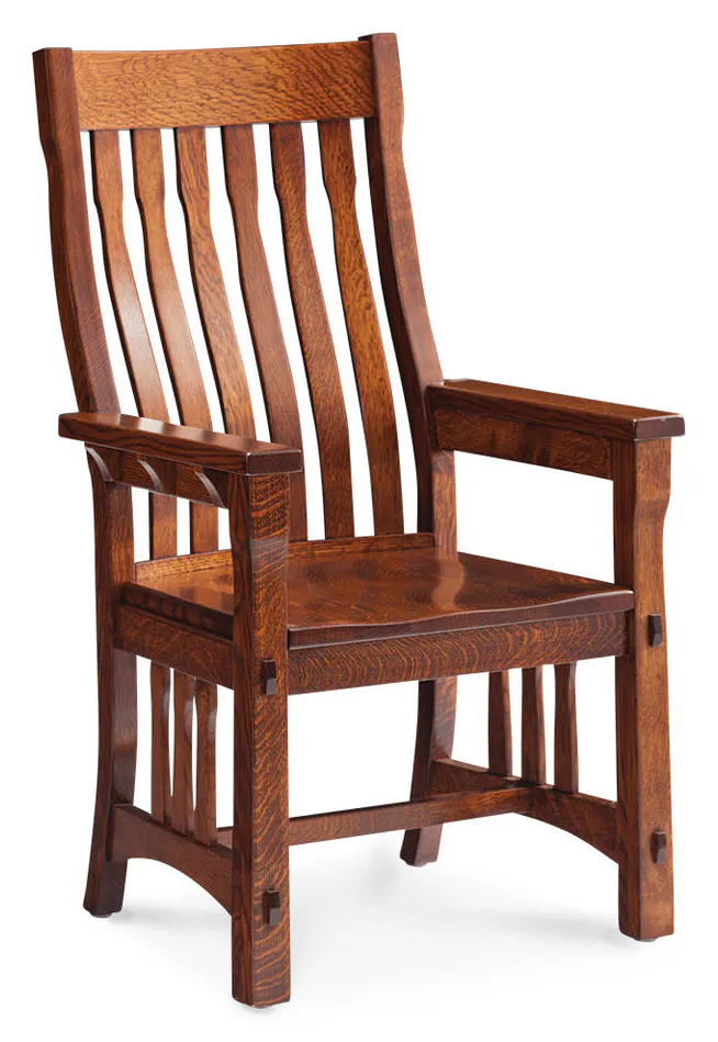 Simply Amish ECMRY-01A-W MaRyan Arm Chair w/ Wood Seat Simply Amish ECMRY-01A-W MaRyan Arm Chair w/ Wood Seat
