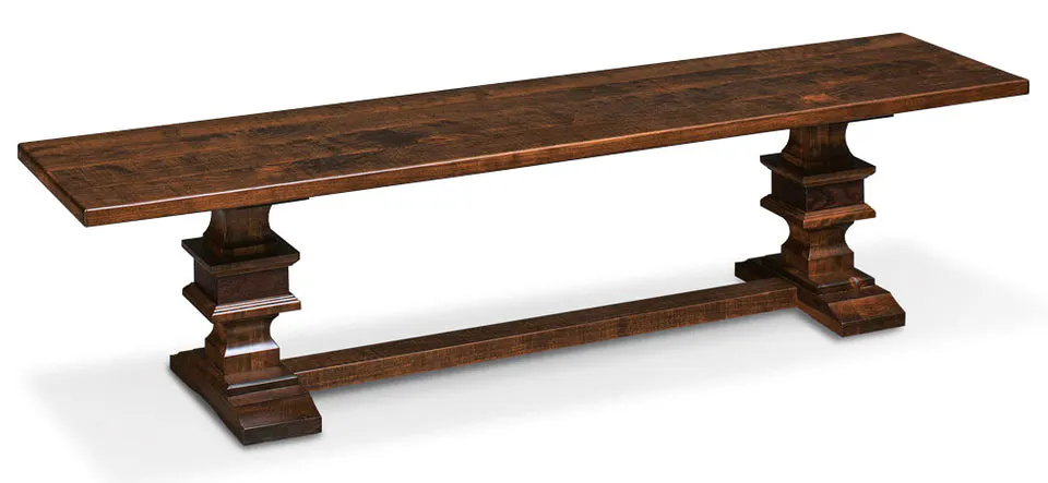 Simply Amish ECMTG-15A-W Montgomery Dining Bench, 36" Simply Amish ECMTG-15A-W Montgomery Dining Bench, 36"
