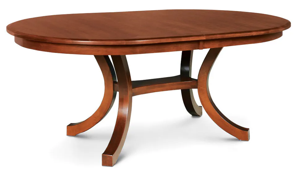 Simply Amish NBLO4872-S Loft II Oval Table, 48" x 72" w/ Solid Top Simply Amish NBLO4872-S Loft II Oval Table, 48" x 72" w/ Solid Top