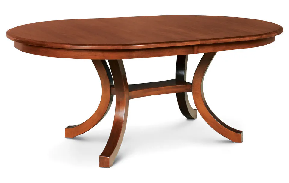 Simply Amish NBLO4872-S Loft II Oval Table, 48" x 72" w/ Solid Top Simply Amish NBLO4872-S Loft II Oval Table, 48" x 72" w/ Solid Top