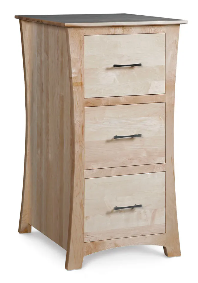 Simply Amish NOLOFC3D Loft 3-Drawer File Cabinet Simply Amish NOLOFC3D Loft 3-Drawer File Cabinet