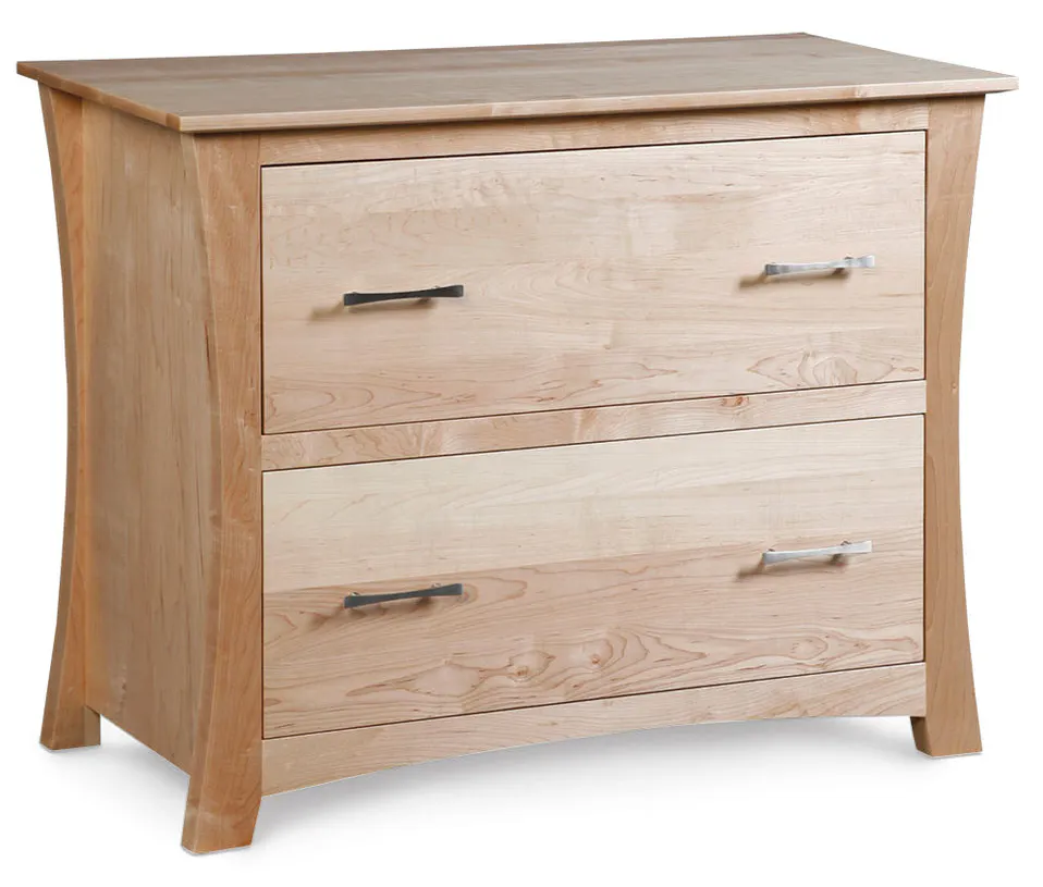 Simply Amish NOLOLFC2D Loft Lateral File Cabinet Simply Amish NOLOLFC2D Loft Lateral File Cabinet