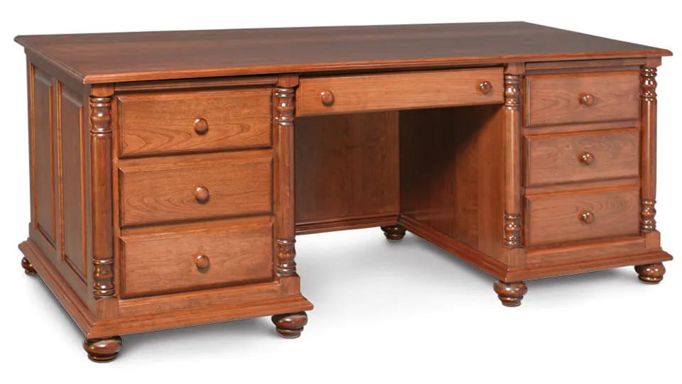 Simply Amish NOSV3272D Savannah Executive Desk Simply Amish NOSV3272D Savannah Executive Desk