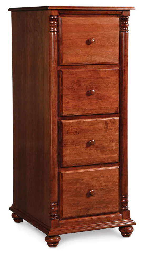 Simply Amish NOSVFC4D Savannah 4-Drawer File Cabinet Simply Amish NOSVFC4D Savannah 4-Drawer File Cabinet