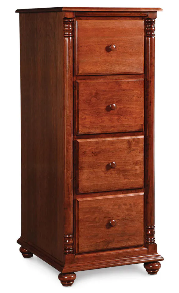 Simply Amish NOSVFC4D Savannah 4-Drawer File Cabinet Simply Amish NOSVFC4D Savannah 4-Drawer File Cabinet