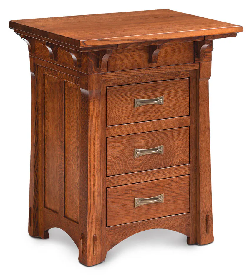 Simply Amish NWM19BC MaRyan 3-Drawer Nightstand Simply Amish NWM19BC MaRyan 3-Drawer Nightstand