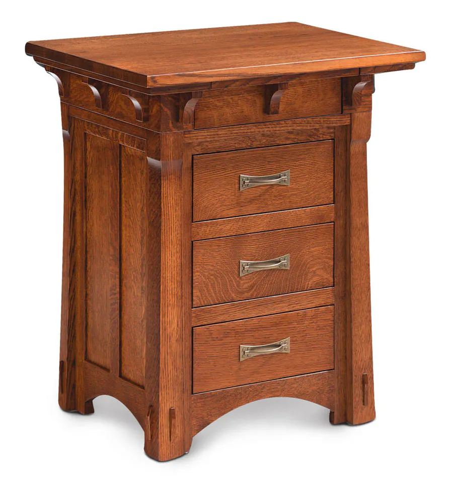 Simply Amish NWM19BC MaRyan 3-Drawer Nightstand Simply Amish NWM19BC MaRyan 3-Drawer Nightstand