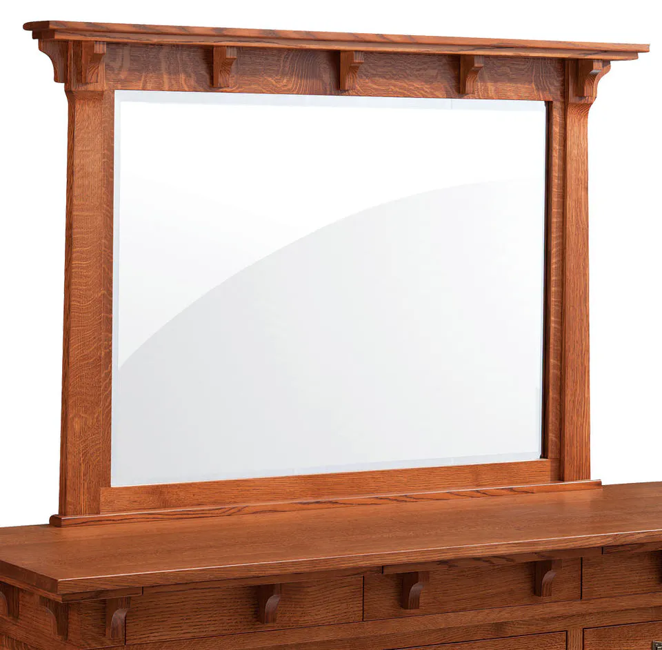 Simply Amish NWM30-L MaRyan Dresser Mirror Simply Amish NWM30-L MaRyan Dresser Mirror