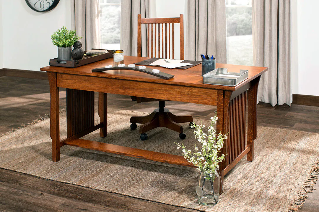 Simply Amish XQ26-TVPMD3064 Prairie Mission Large Writing Desk Simply Amish XQ26-TVPMD3064 Prairie Mission Large Writing Desk