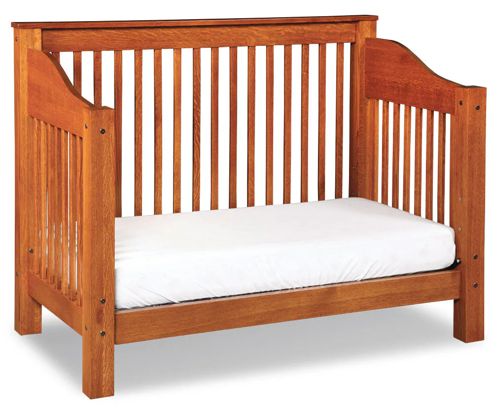 Simply Amish OTMCC Mission Convertible Crib Simply Amish OTMCC Mission Convertible Crib