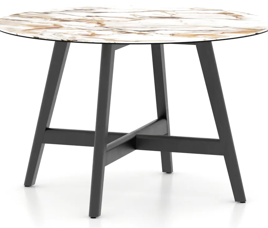 Canadel Casual Dining PRN04848W205MDVNF Round Porcelain Table Canadel Casual Dining PRN04848W205MDVNF Round Porcelain Table