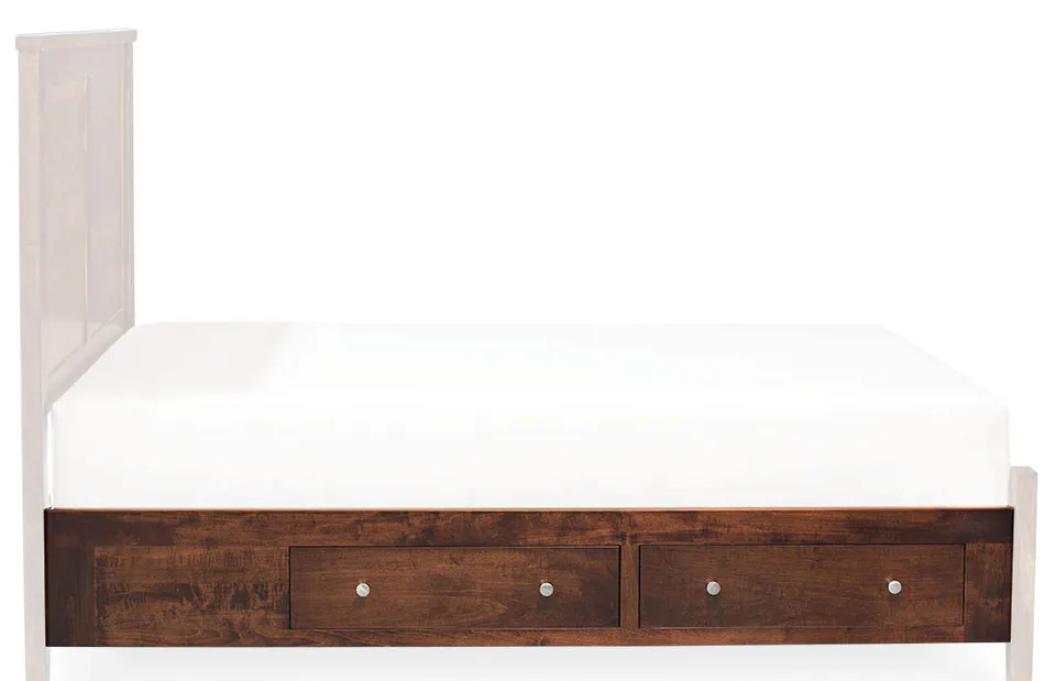 Simply Amish SSPAR-18A Parkdale CA King Under- Bed Storage Simply Amish SSPAR-18A Parkdale CA King Under- Bed Storage