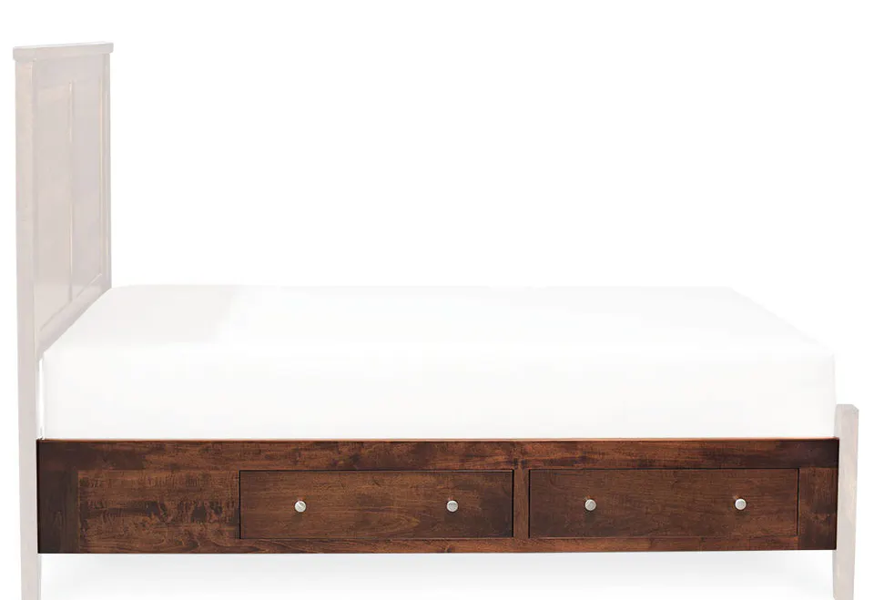 Simply Amish SSPAR-18A Parkdale CA King Under- Bed Storage Simply Amish SSPAR-18A Parkdale CA King Under- Bed Storage