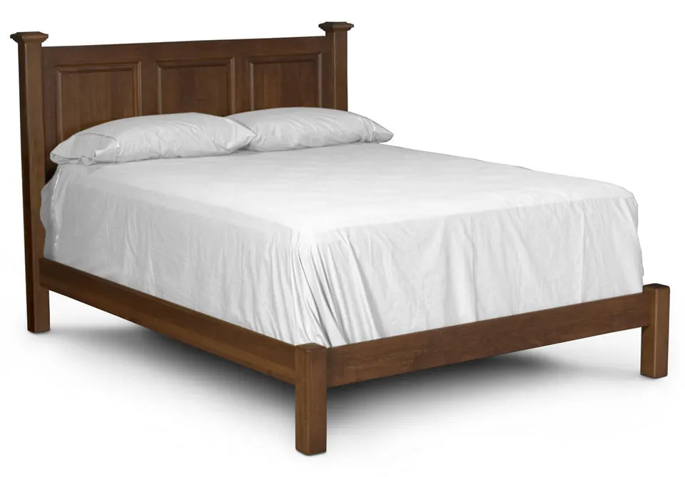 Simply Amish SBRPB-05W1 Classic Raised CA King Panel Headboard with Wood frame Simply Amish SBRPB-05W1 Classic Raised CA King Panel Headboard with Wood frame