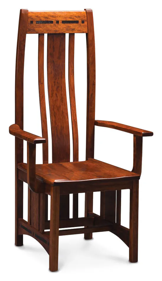 Simply Amish SAAA-L Aspen Arm Chair with Inlay Simply Amish SAAA-L Aspen Arm Chair with Inlay