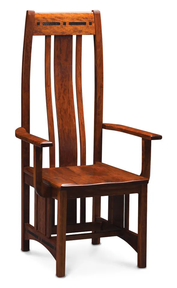 Simply Amish SAAA-L Aspen Arm Chair with Inlay Simply Amish SAAA-L Aspen Arm Chair with Inlay