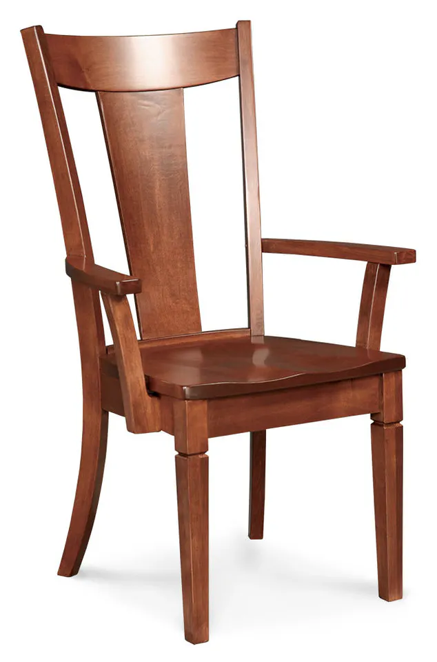 Simply Amish SAANA-F Allison Arm Chair w/ Fabric Cushion Seat Simply Amish SAANA-F Allison Arm Chair w/ Fabric Cushion Seat