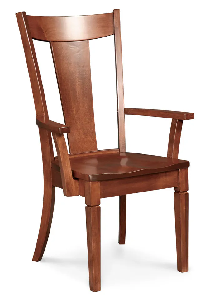 Simply Amish SAANA-F Allison Arm Chair w/ Fabric Cushion Seat Simply Amish SAANA-F Allison Arm Chair w/ Fabric Cushion Seat