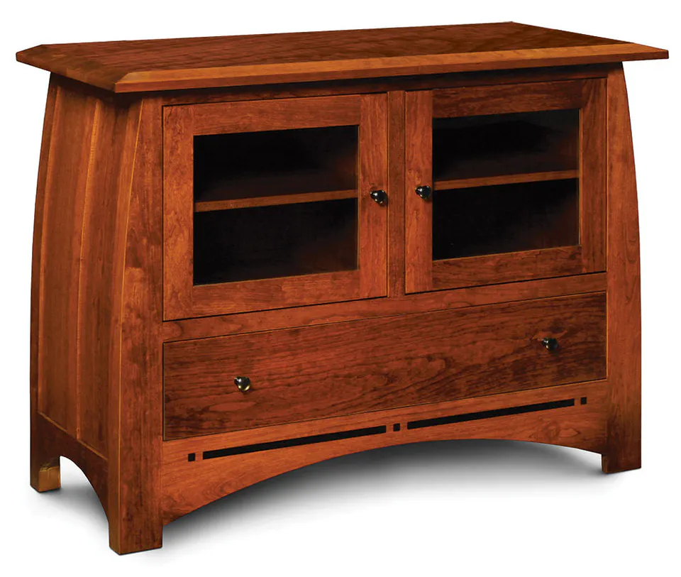 Simply Amish SAAS2049 Aspen TV Stand with Inlay, 48 1/2 " Simply Amish SAAS2049 Aspen TV Stand with Inlay, 48 1/2 "