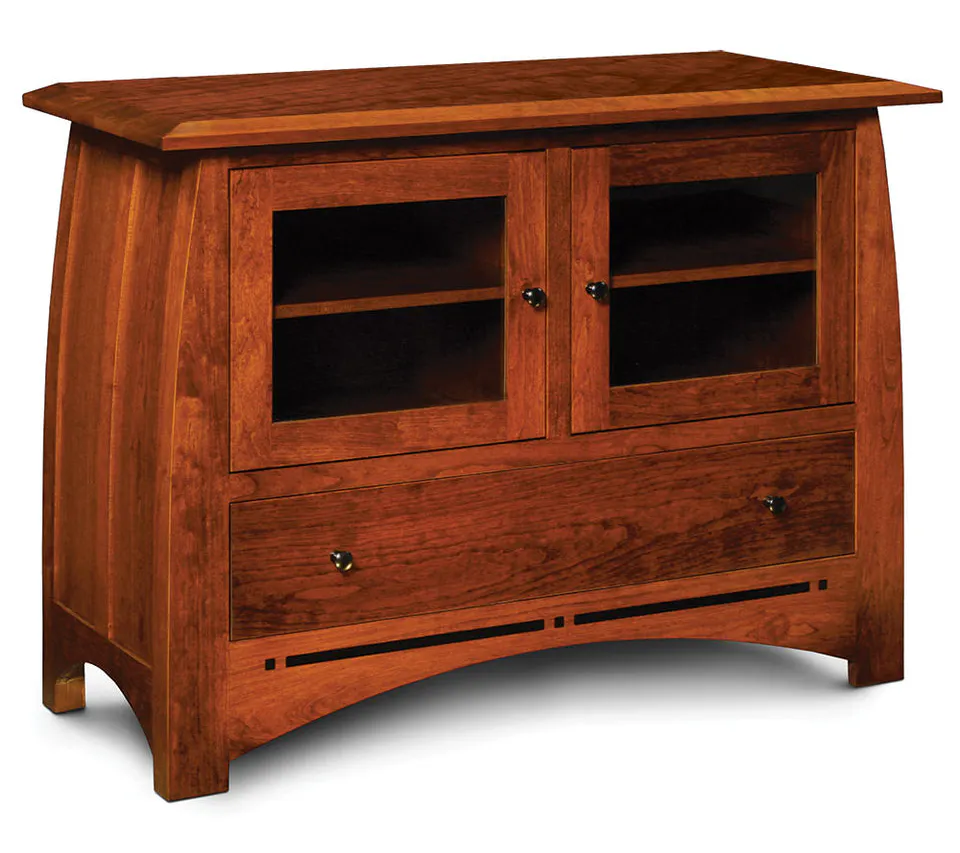 Simply Amish SAAS2049 Aspen TV Stand with Inlay, 48 1/2 " Simply Amish SAAS2049 Aspen TV Stand with Inlay, 48 1/2 "