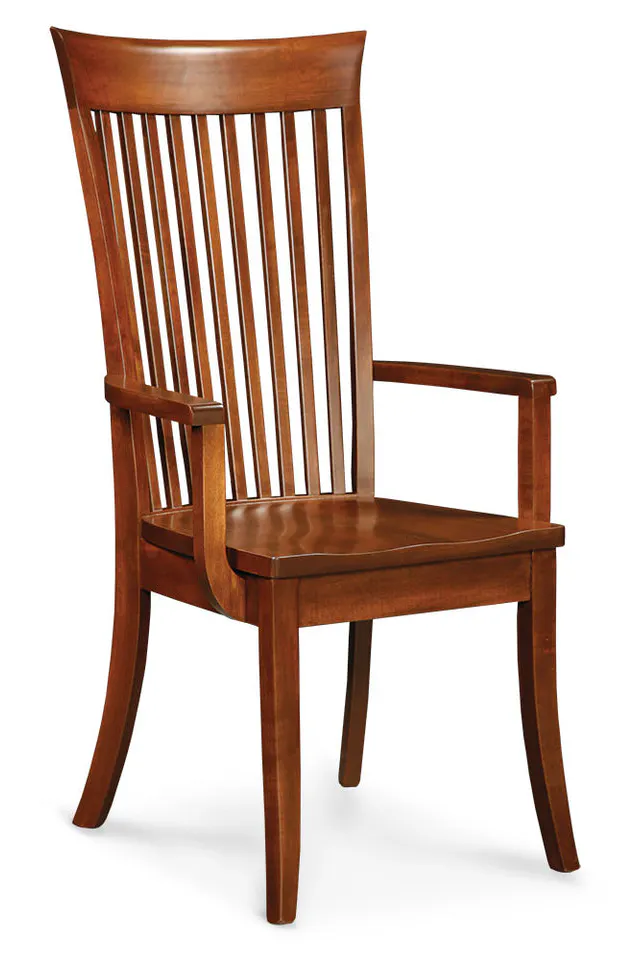 Simply Amish SALOA-W Loft Arm Chair w/ Wood Seat Simply Amish SALOA-W Loft Arm Chair w/ Wood Seat