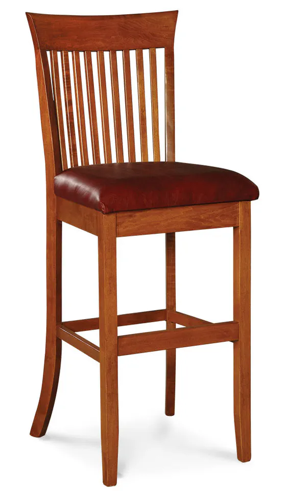 Simply Amish SALOBSS24-L Loft Stationary Barstool, 24" Seat Height Simply Amish SALOBSS24-L Loft Stationary Barstool, 24" Seat Height