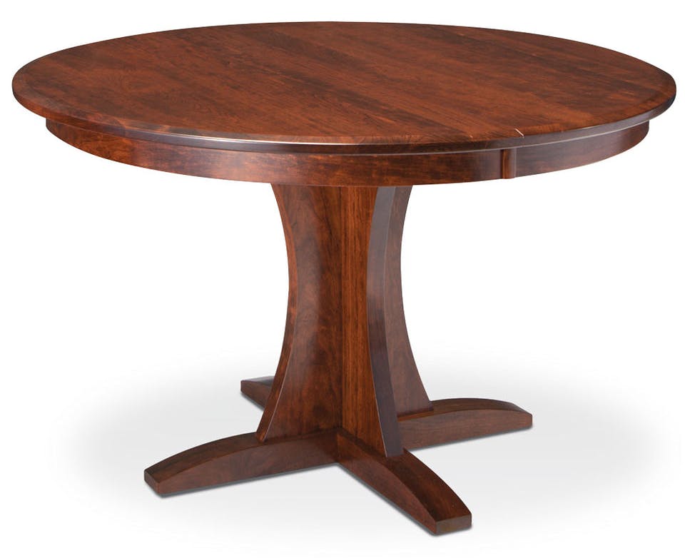 Simply Amish ETGRC-F06F04-A Grace Single Pedestal w/ Solid Top Simply Amish ETGRC-F06F04-A Grace Single Pedestal w/ Solid Top