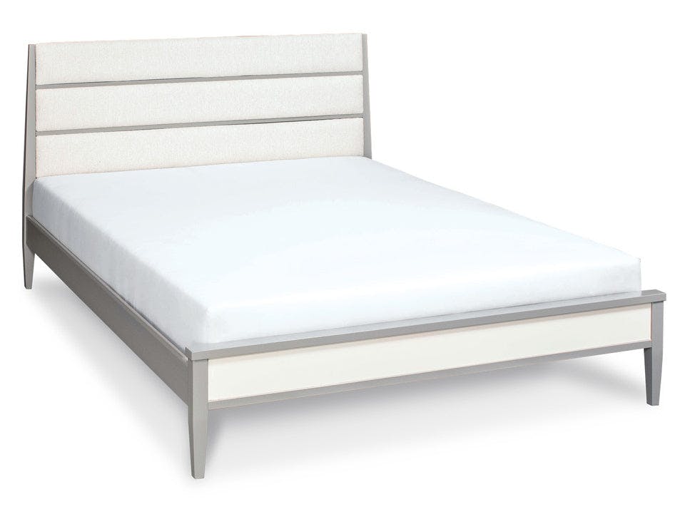 Simply Amish SBADD-39B2-F Addison 3 Panel Upholstered King Bed Simply Amish SBADD-39B2-F Addison 3 Panel Upholstered King Bed