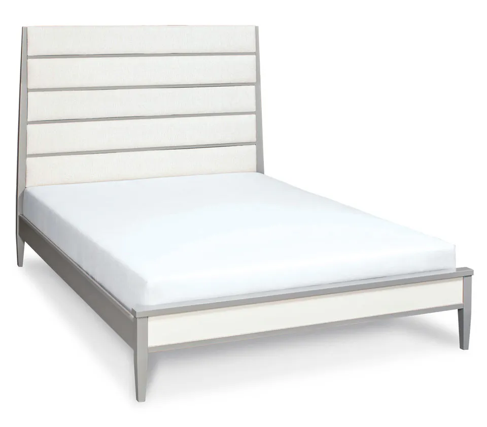Simply Amish SBADD-40B2-F Addison 5 Panel Upholstered King Bed Simply Amish SBADD-40B2-F Addison 5 Panel Upholstered King Bed