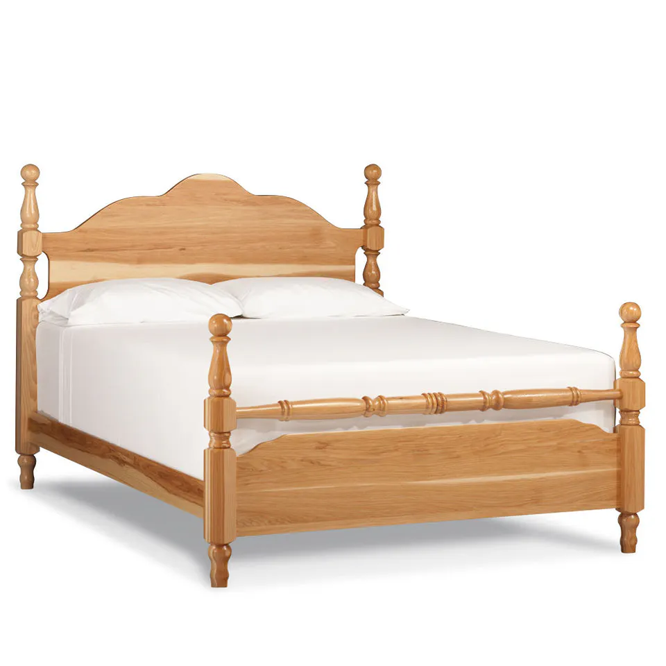Simply Amish SBAP2-05B5 Classic Plain Appalachian Twin Bed