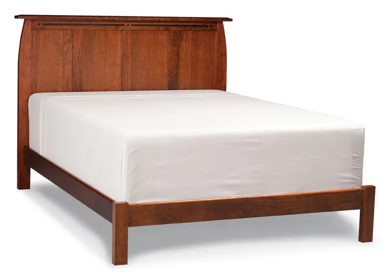 Simply Amish SBASP-05W1 Aspen Panel CA King Headboard with Wood Frame Simply Amish SBASP-05W1 Aspen Panel CA King Headboard with Wood Frame