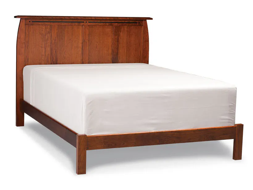 Simply Amish SBASP-05W1 Aspen Panel CA King Headboard with Wood Frame Simply Amish SBASP-05W1 Aspen Panel CA King Headboard with Wood Frame