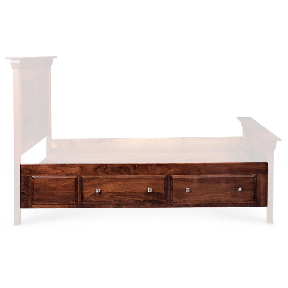 Simply Amish SSCBN-13D Colburn Under-Bed Storage, Twin