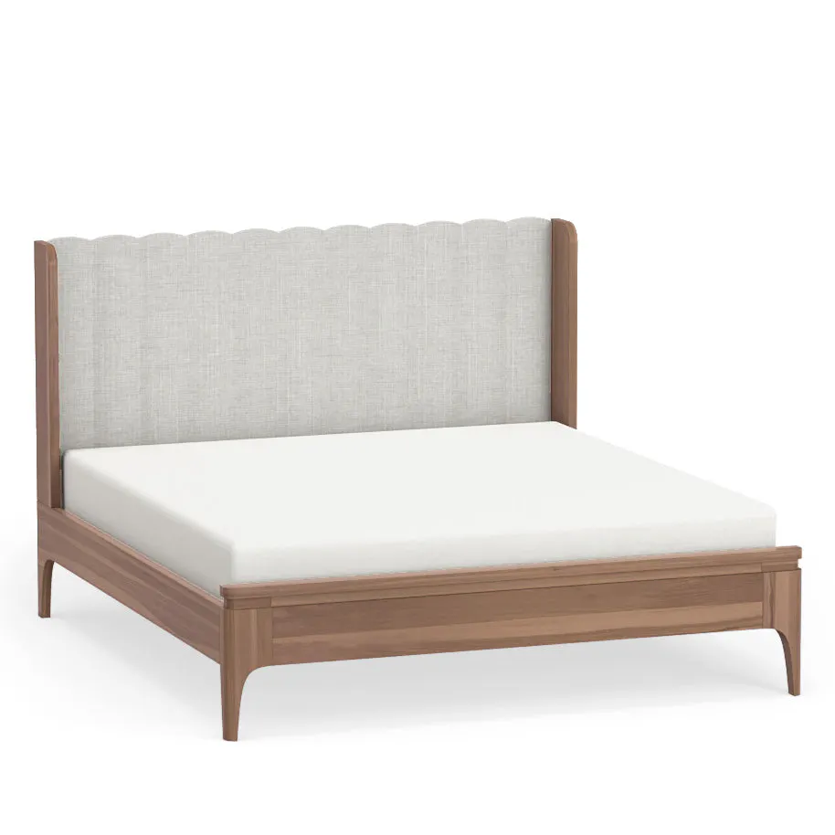 Simply Amish SBCLE-11B5 Cole Upholstered Twin Bed