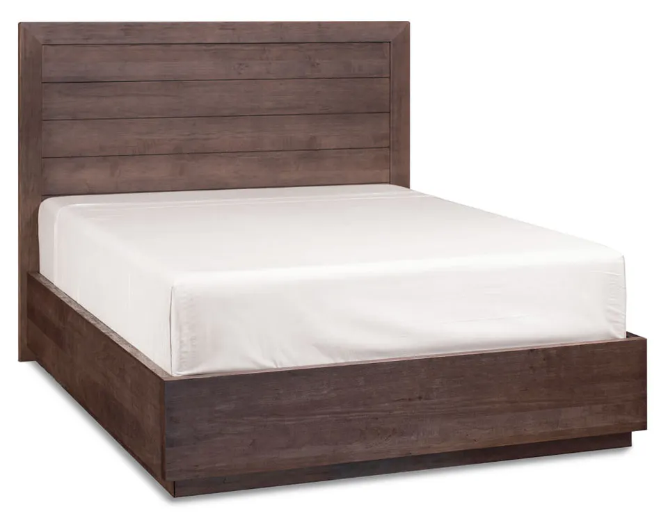 Simply Amish SBIRN-23B1 Ironwood Planket CA King Bed Simply Amish SBIRN-23B1 Ironwood Planket CA King Bed