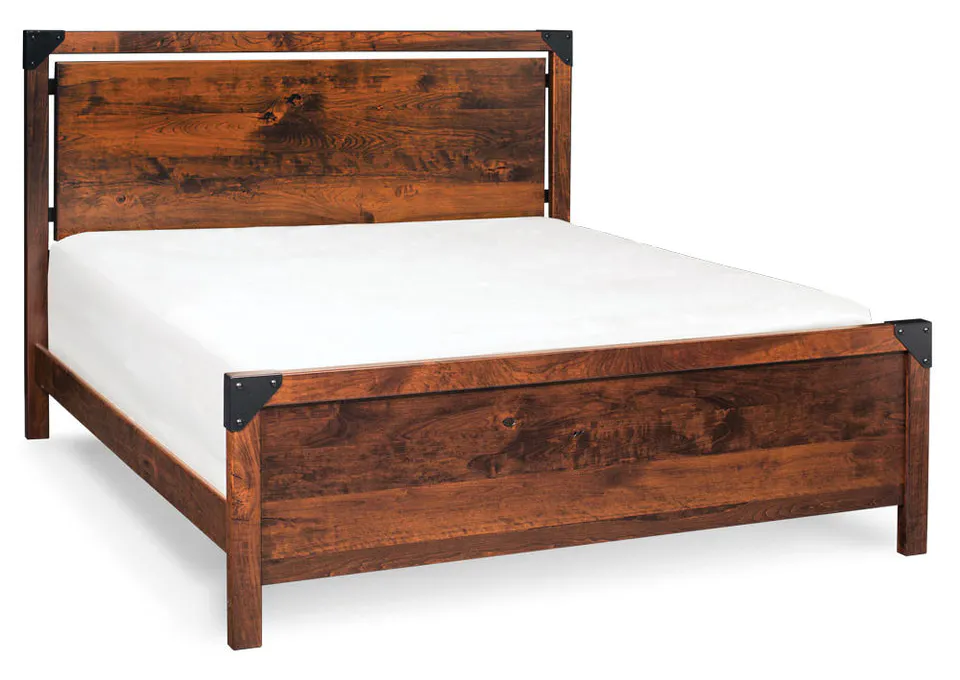 Simply Amish SBKOD-05B1 Kodiak CA King Bed, Standard Headboard Simply Amish SBKOD-05B1 Kodiak CA King Bed, Standard Headboard