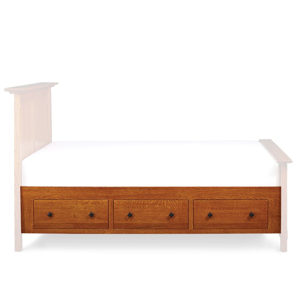 Simply Amish SSMCC-13D McCoy Twin Under-Bed Storage