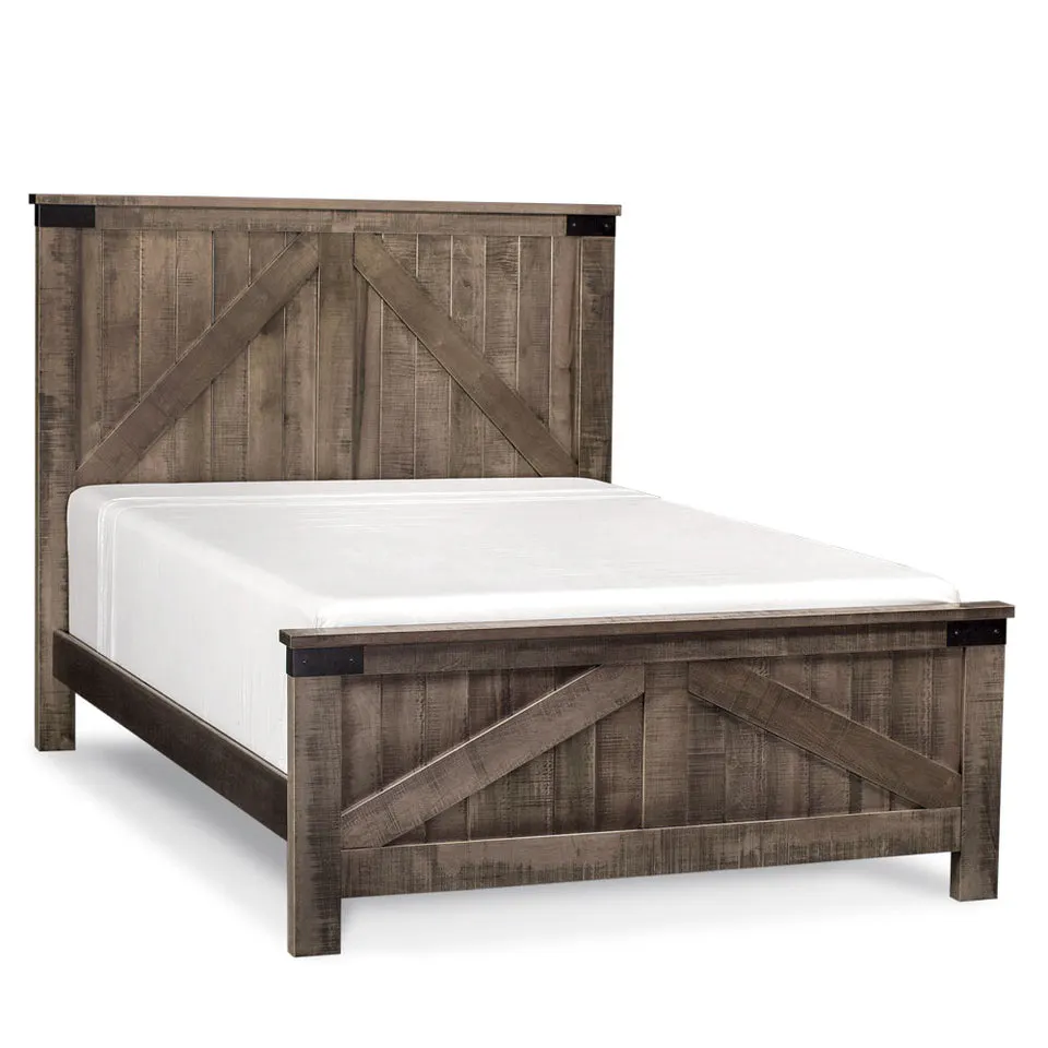 Simply Amish SBMOK-21B5 Montauk Twin 2- Panel Bed