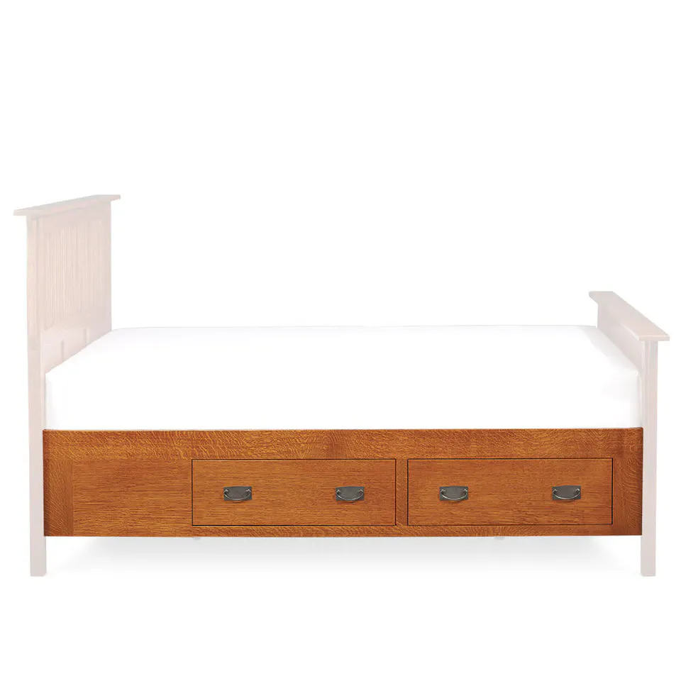 Simply Amish SSPRM-13D Prairie Twin Mission Under-Bed Storage