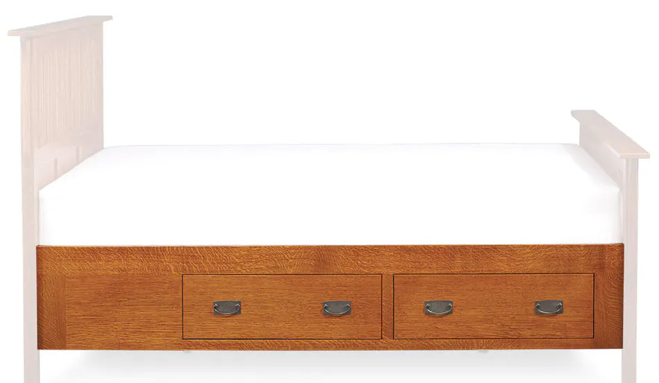 Simply Amish SSPRM-13C Prairie Full Mission Under-Bed Storage Simply Amish SSPRM-13C Prairie Full Mission Under-Bed Storage