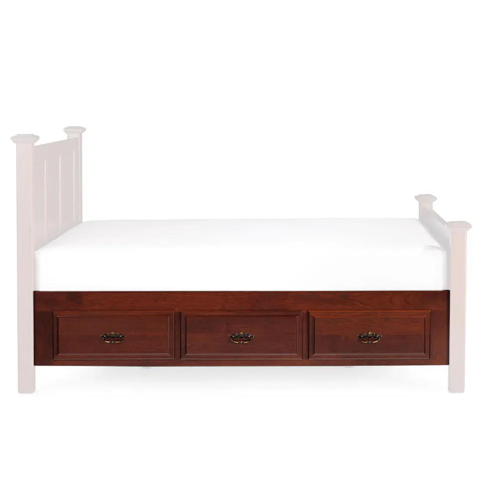 Simply Amish SSRPB-13D Classic Under-Bed Twin Storage