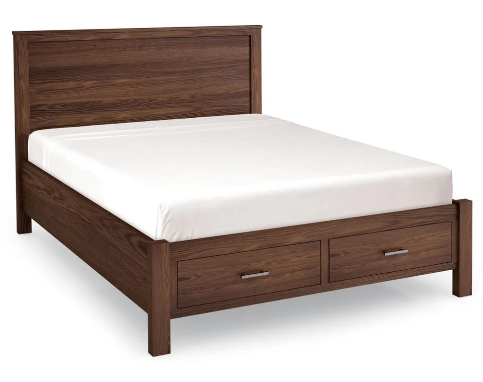 Simply Amish SBSHE-05F5 Sheffield Twin Bed with Footboard Storage Simply Amish SBSHE-05F5 Sheffield Twin Bed with Footboard Storage