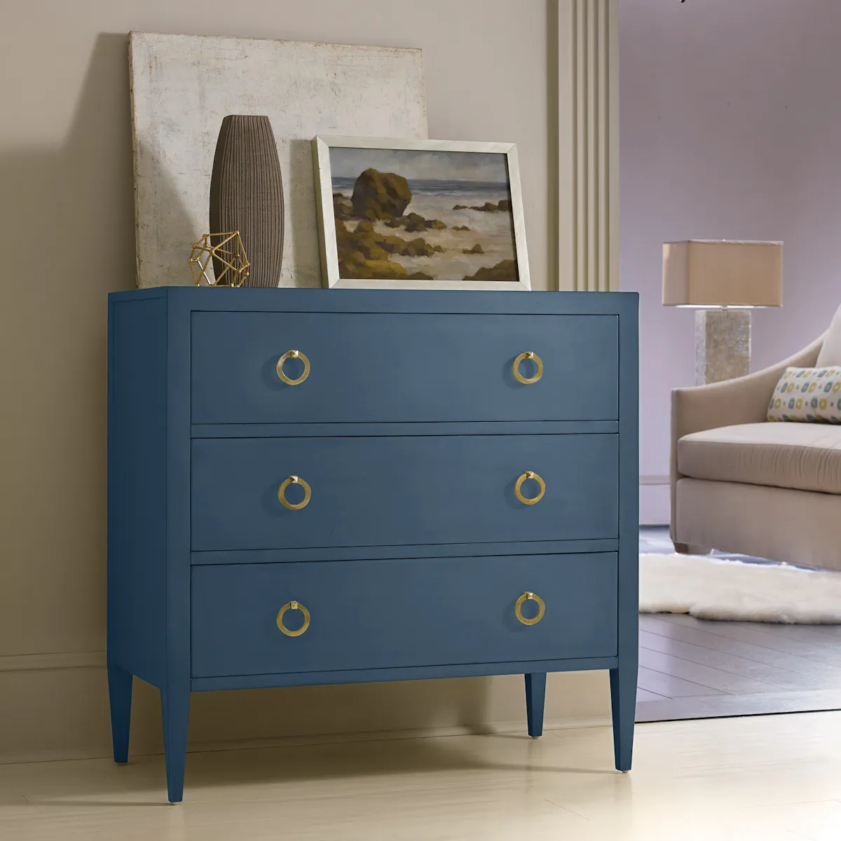 Somerset Bay SBN495 Three Drawer Chest on Legs Somerset Bay SBN495 Three Drawer Chest on Legs