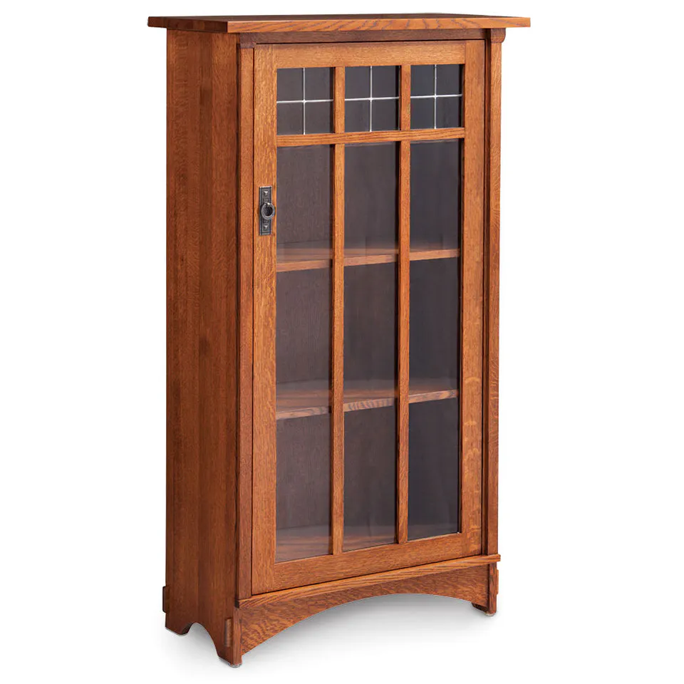 Simply Amish SCB1DA Bungalow 1-Door Bookcase