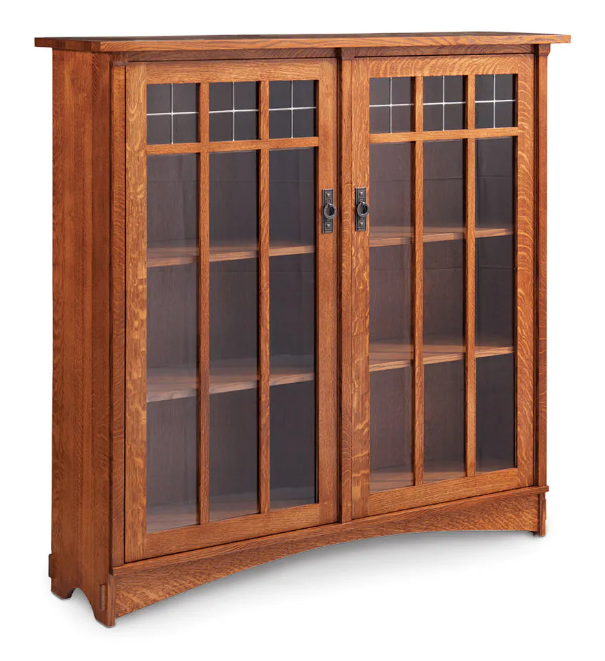 Simply Amish SCB2WD Bungalow 2-Door Bookcase Simply Amish SCB2WD Bungalow 2-Door Bookcase